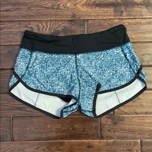 luluLemon athletica Speed shorts size 4